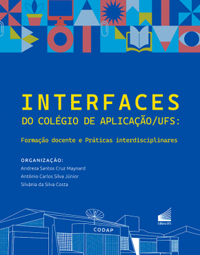 Capa_Interfaces do Colégio de Aplicação – UFS_formação docente – práticas interdisciplinares